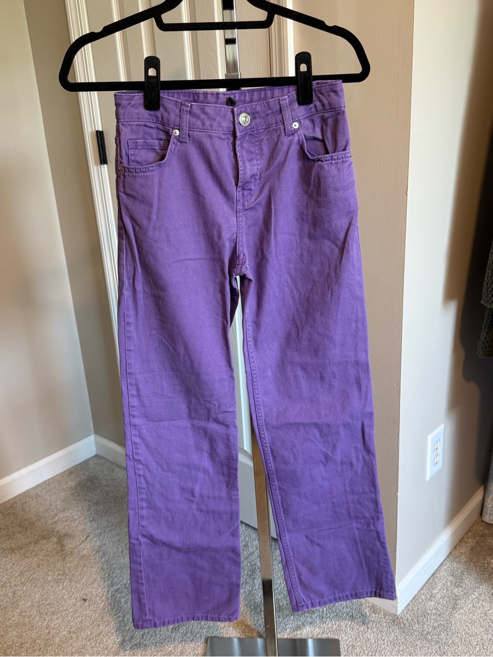 Divided Purple Straight-Leg Women's Jeans
